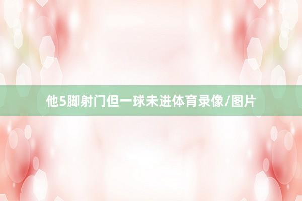 他5脚射门但一球未进体育录像/图片
