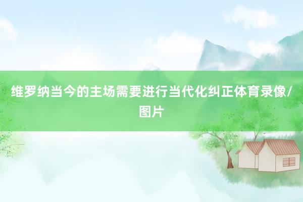 维罗纳当今的主场需要进行当代化纠正体育录像/图片