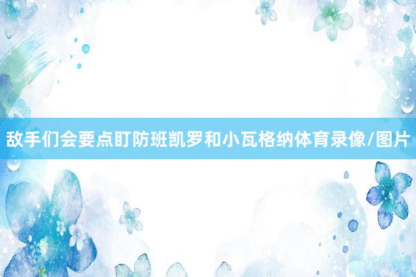 敌手们会要点盯防班凯罗和小瓦格纳体育录像/图片