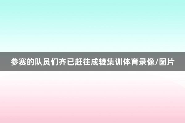 参赛的队员们齐已赶往成辘集训体育录像/图片