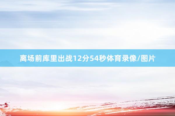 离场前库里出战12分54秒体育录像/图片
