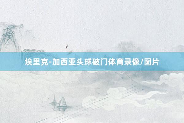 埃里克-加西亚头球破门体育录像/图片