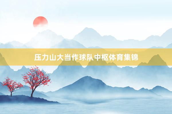 压力山大当作球队中枢体育集锦