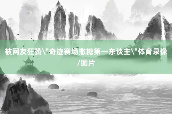 被网友狂赞