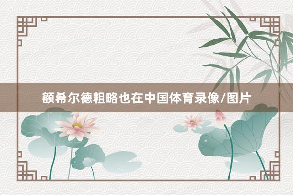 额希尔德粗略也在中国体育录像/图片